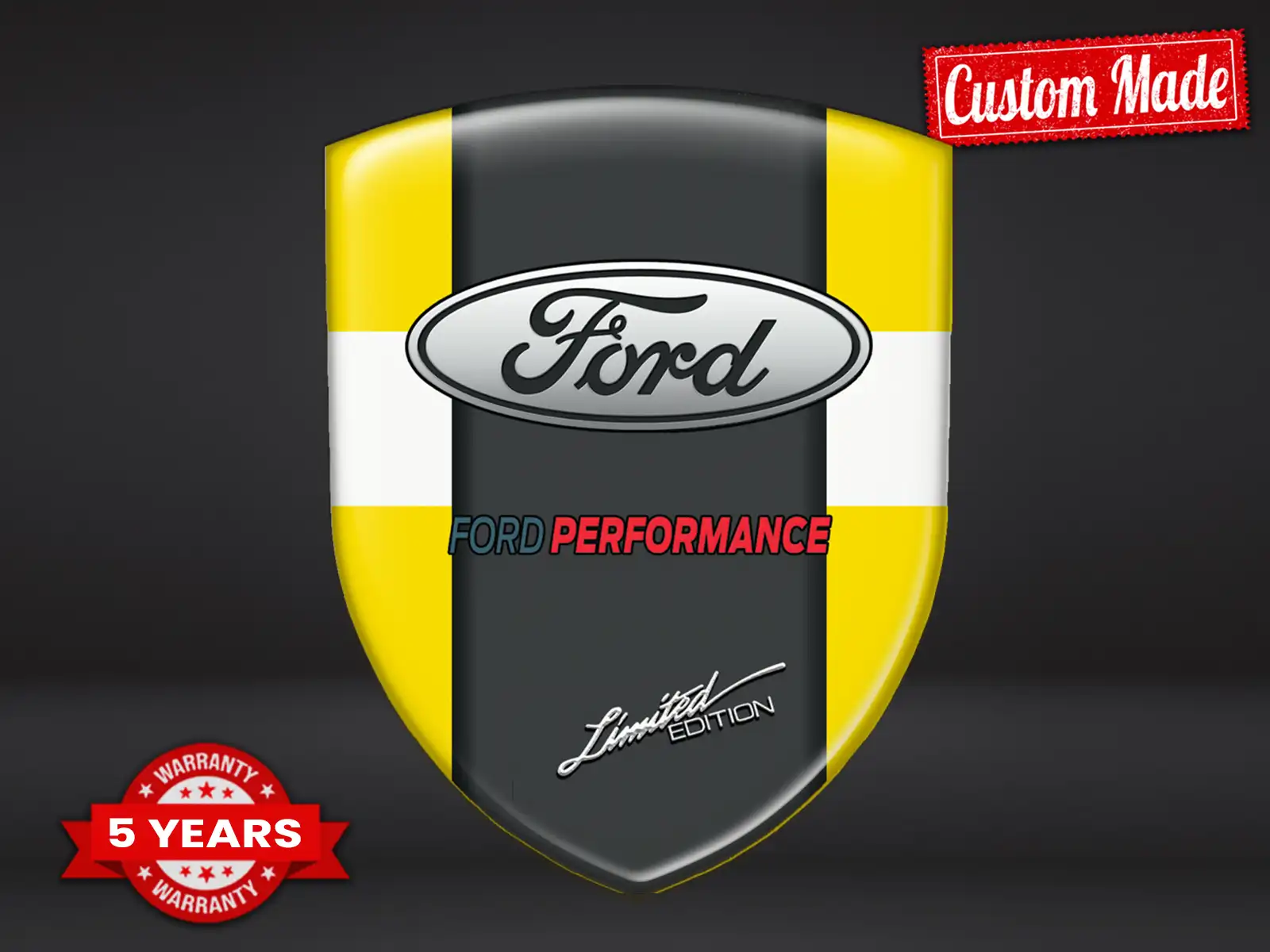 Ford Selbstklebende Aufkleber Custom Stil Glänzende Domes